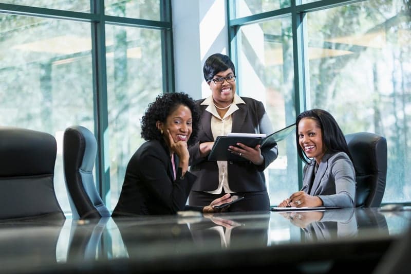 Three Female Accountants